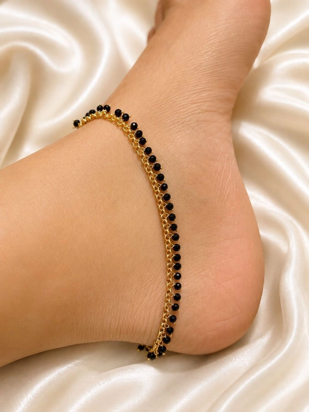 Gold plated Anklets (pair) 1