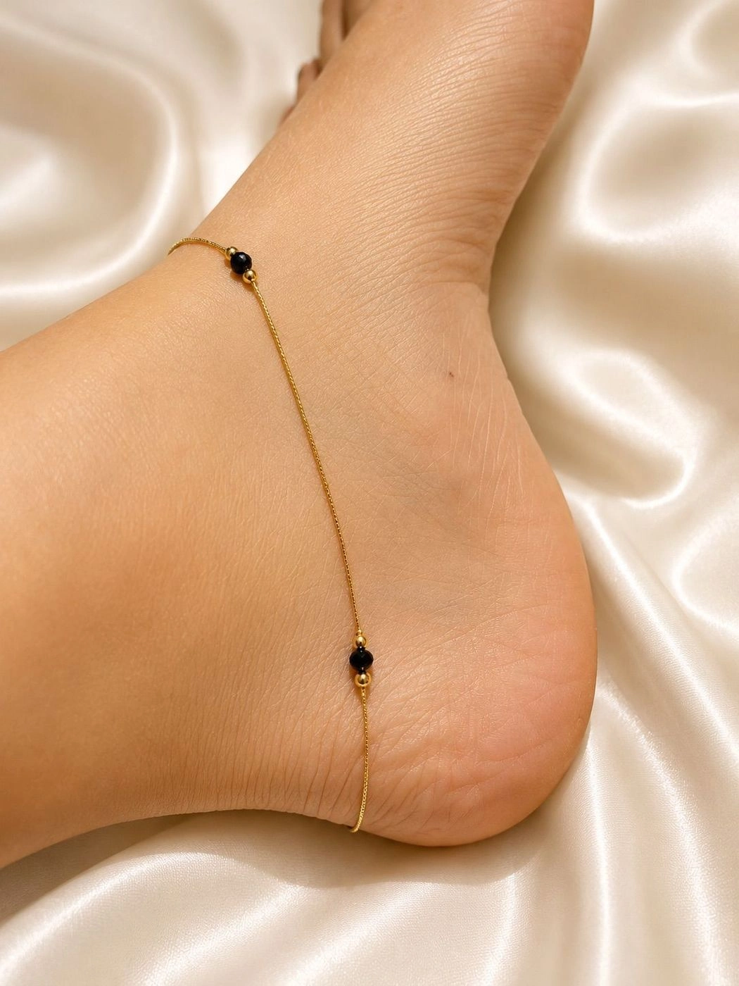 Black beads