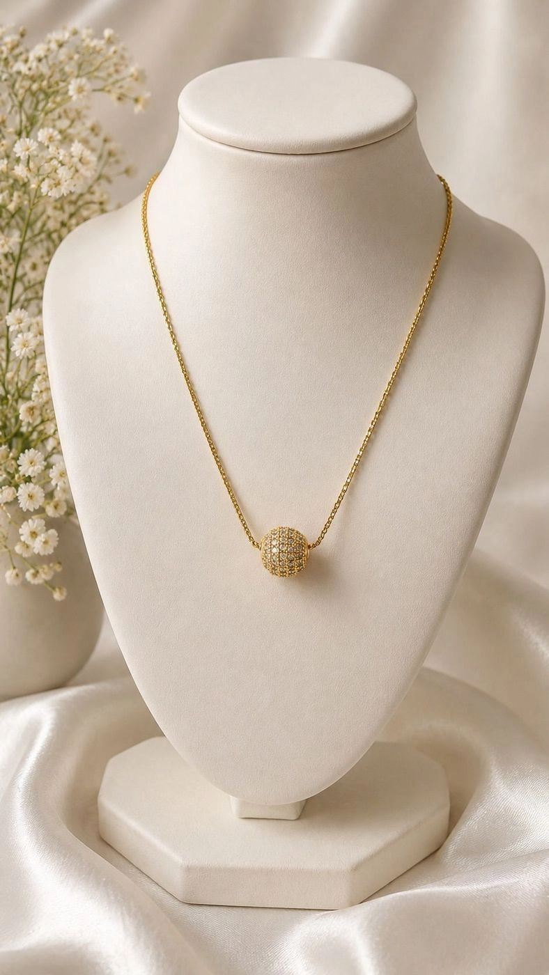 Celeste Ball Necklace