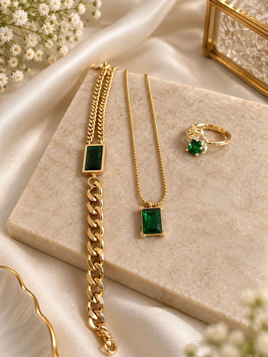Emerald Elegance Set