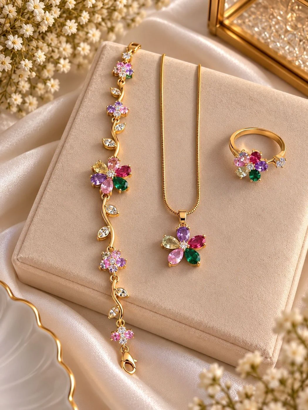 Rainbow Petals Set