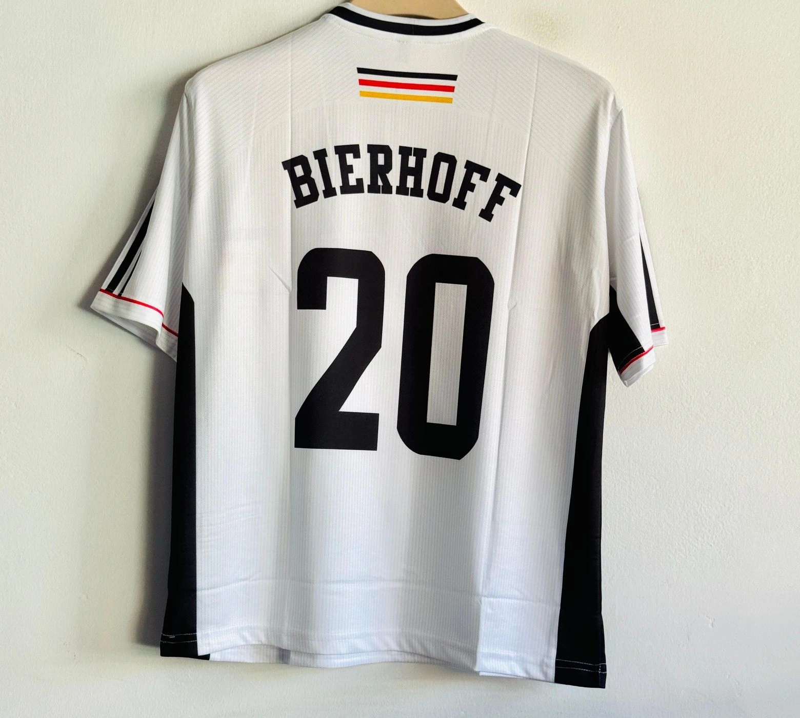 GERMANY 1998 HOME KIT BIERHOFF FIVESLEEV 2
