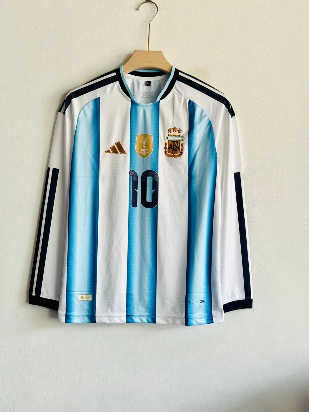 ARGENTINA 2026 HOME KIT MESSI FULLSLEEVE EMBROIDERY PREMIUM