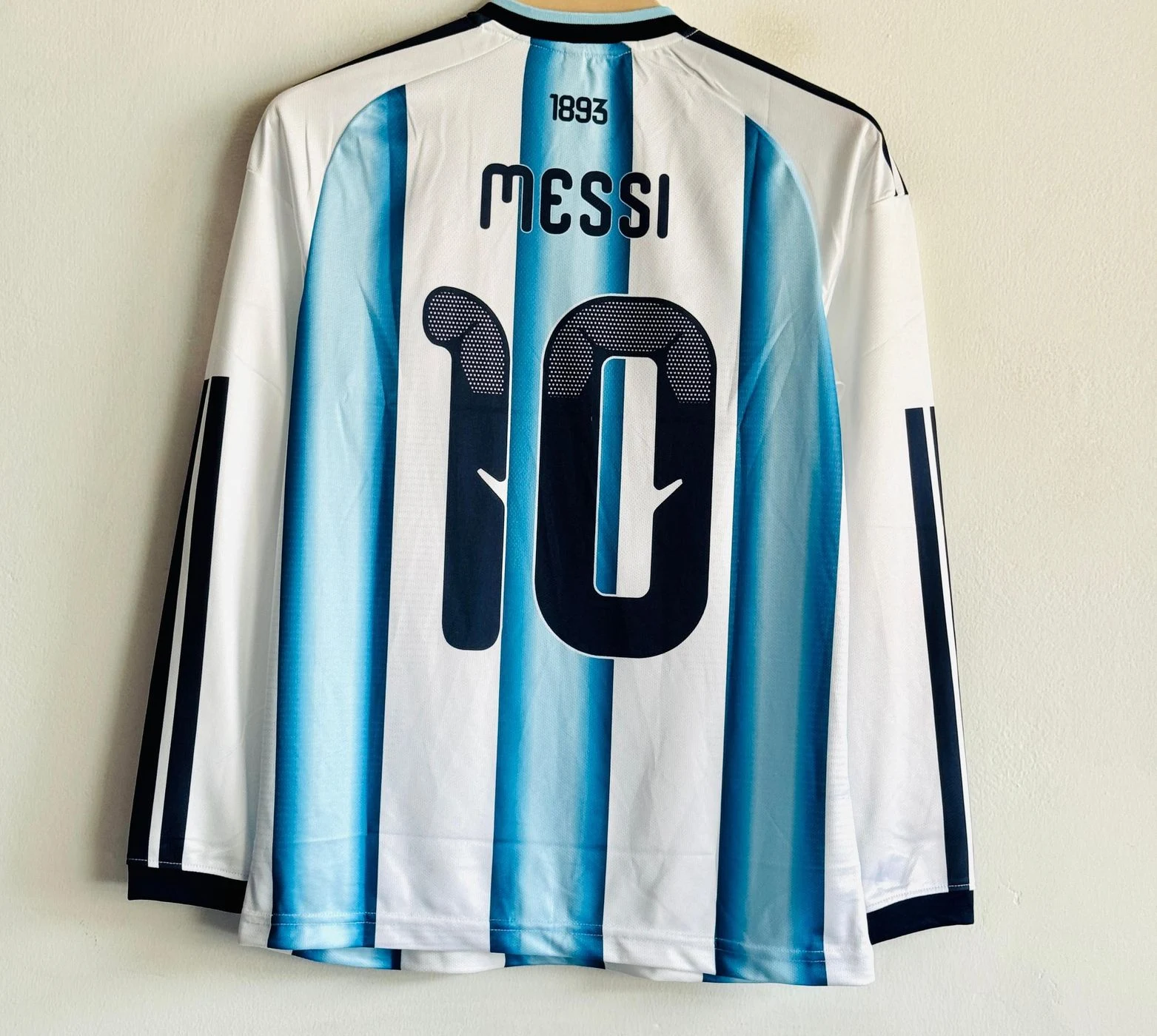 ARGENTINA 2026 HOME KIT MESSI FULLSLEEVE EMBROIDERY PREMIUM