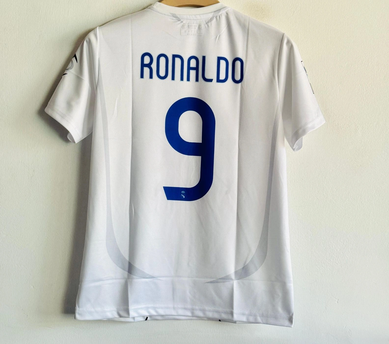 REAL MADRID 2006 HOME RONALDO EMBROIDERY 2