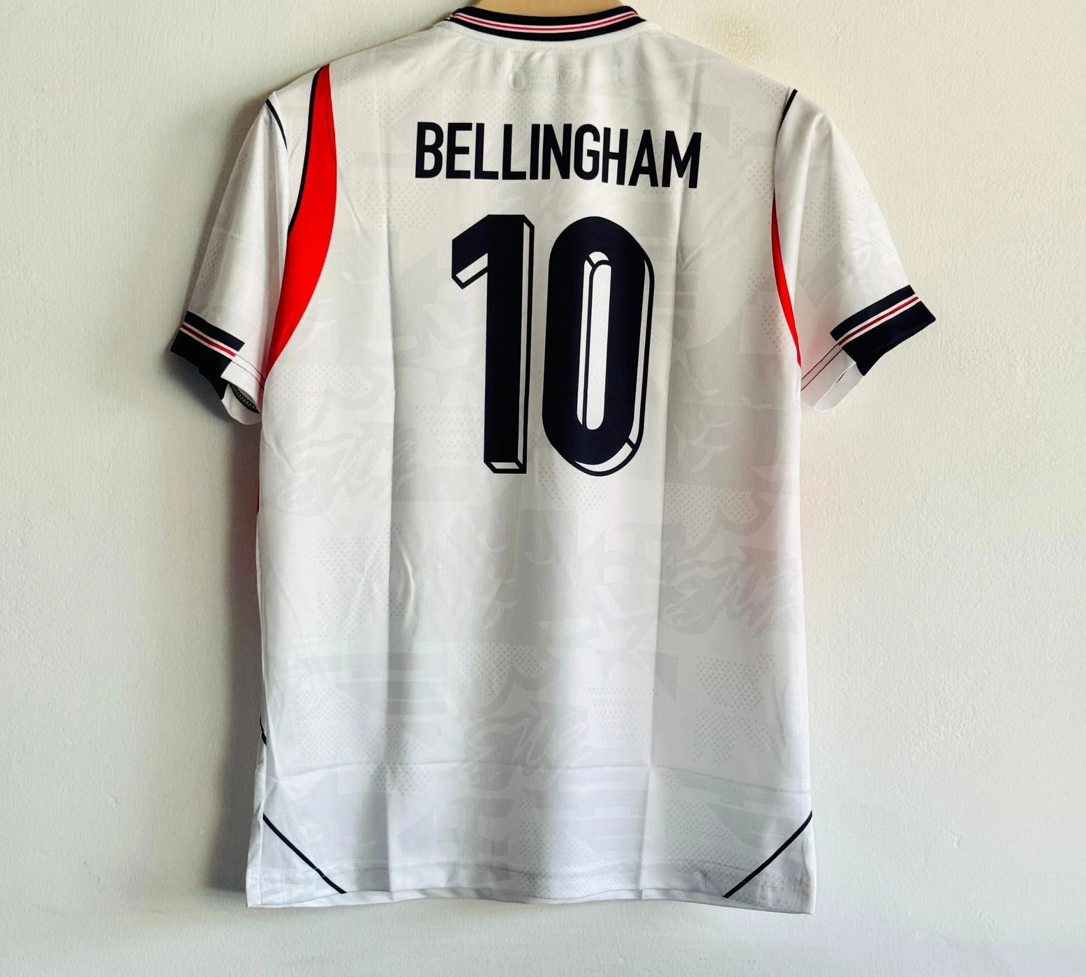 ENGLAND 2026 HOME KIT BELINGHAM EMBROIDERY 2