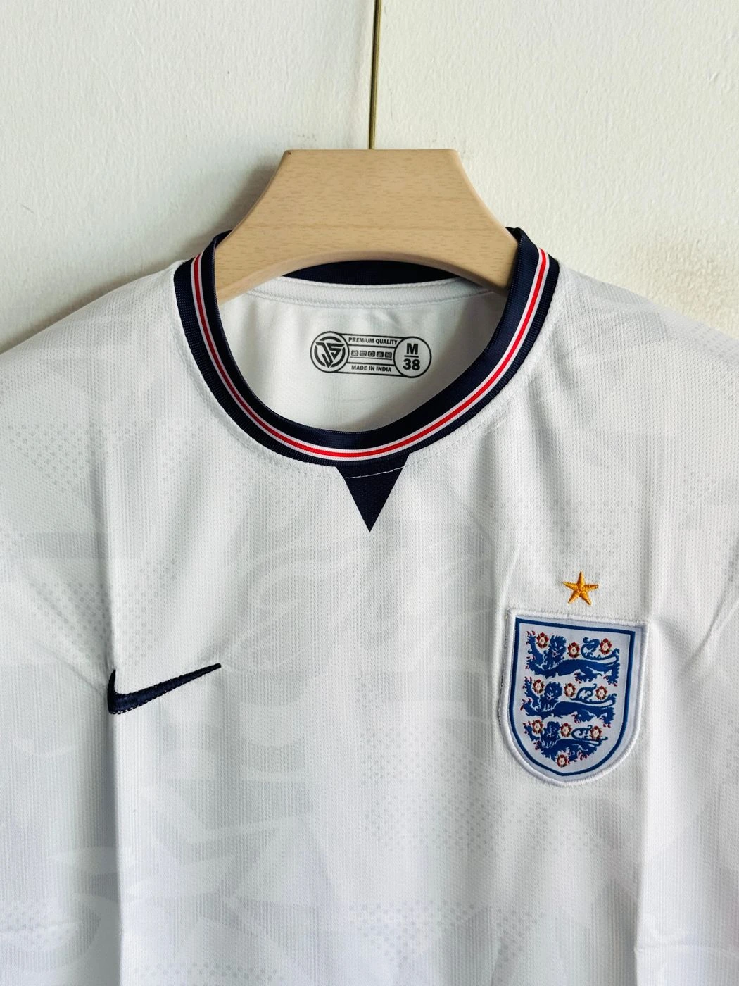 ENGLAND 2026 HOME KIT BELINGHAM EMBROIDERY 3