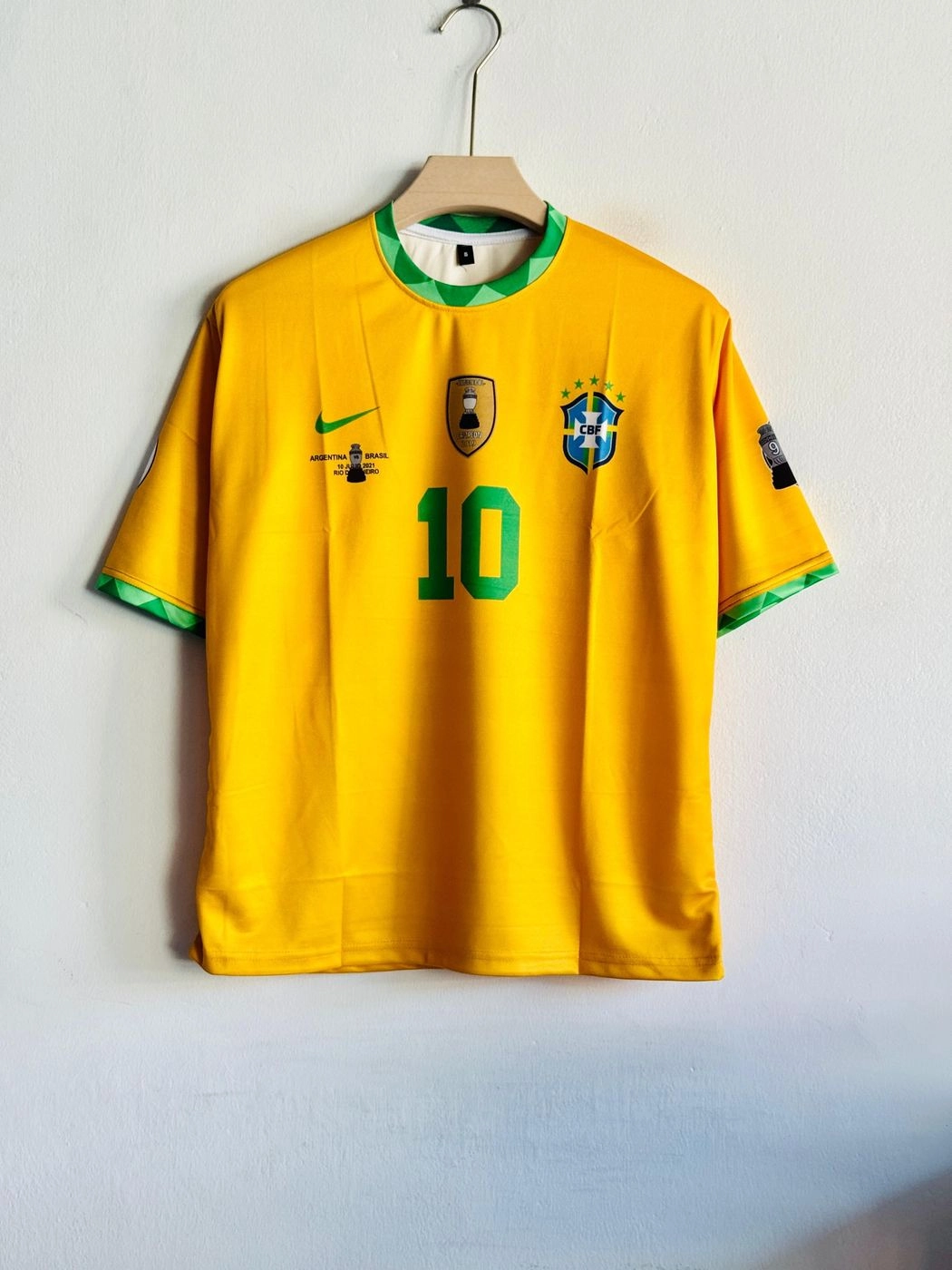 BRAZIL 2021 HOME KIT NEYMER FIVESLEEVE