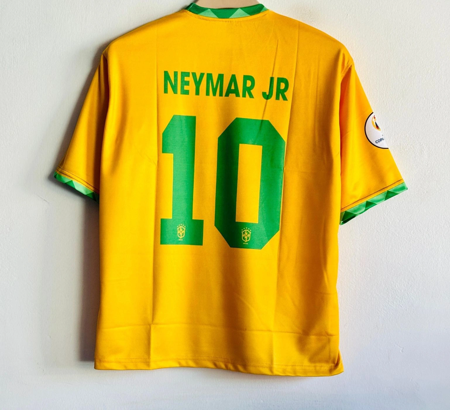 BRAZIL 2021 HOME KIT NEYMER FIVESLEEVE 2
