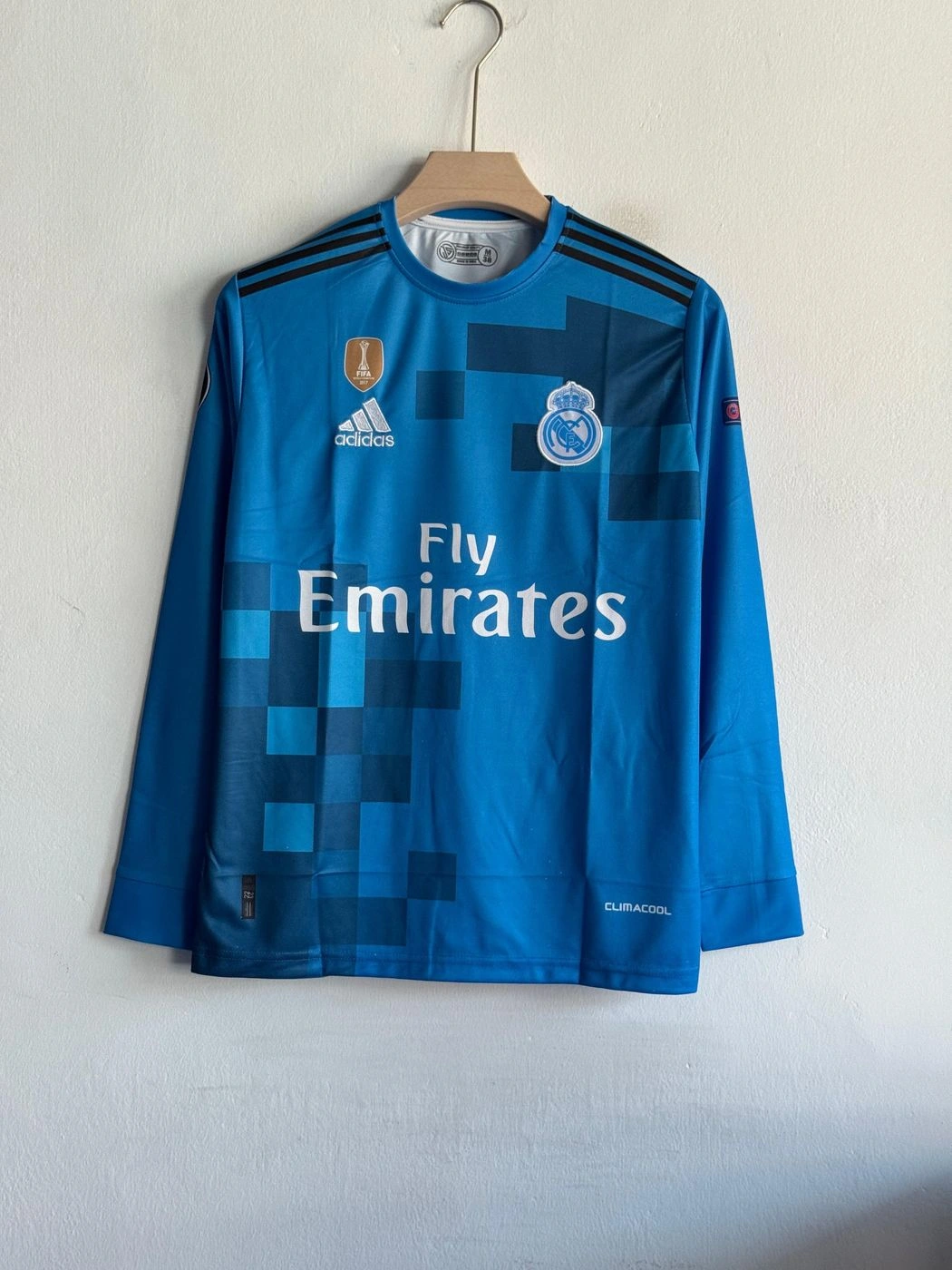 REAL MADRID 2017-18 THIRD KIT RONALDO FULLSLEEVE EMBROIDERY