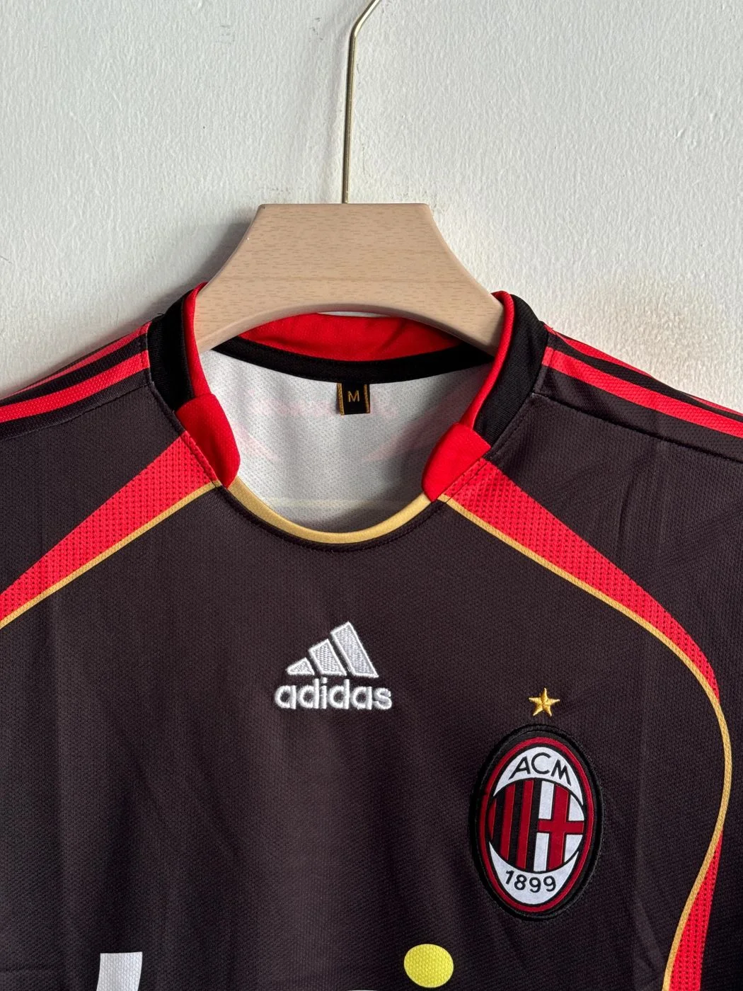 ACMILAN 2006-07 THIRD KIT MALDINI EMBROIDERY PREMIUM 3