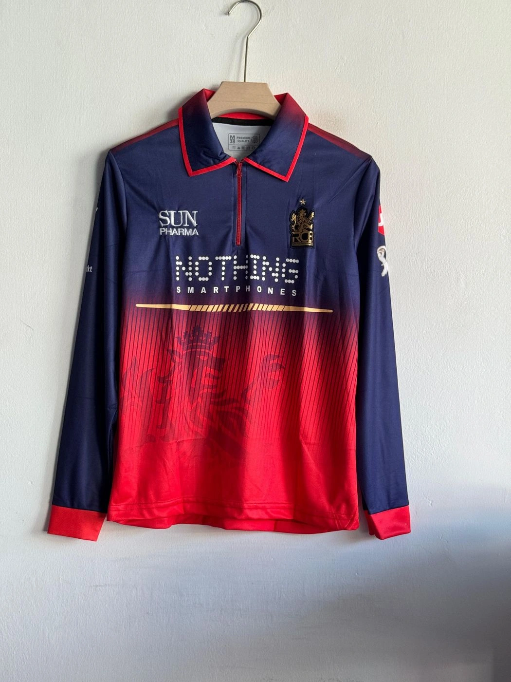 RCB 2026 KIT VIRAT FULLSLEEVE POLO EMBROIDERY