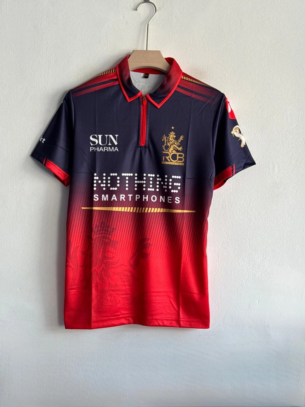 RCB 2026 HOME KIT VIRAT POLO PREMIUM
