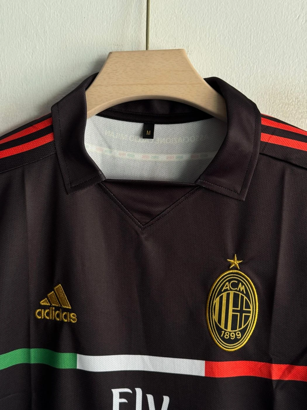 ACMILAN 2011-12 THIRD KIT IBRAHIMOVIC POLO EMBROIDERY PREMIUM 3