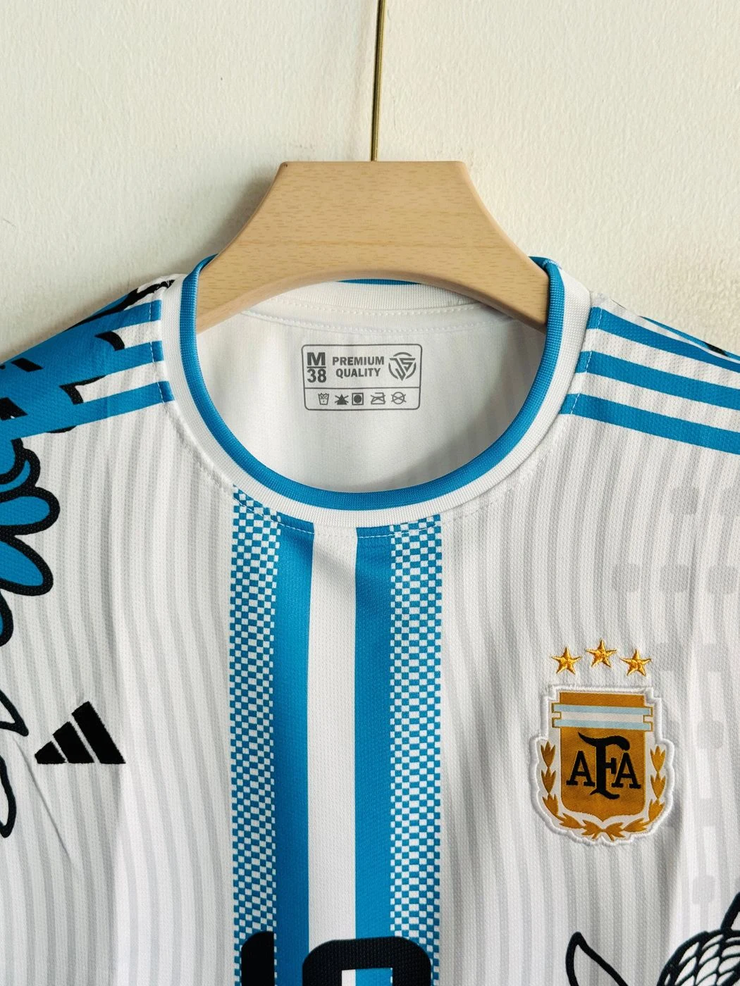 ARGENTINA DRAGON SPECIAL EDITION KIT MESSI EMBROIDERY 3