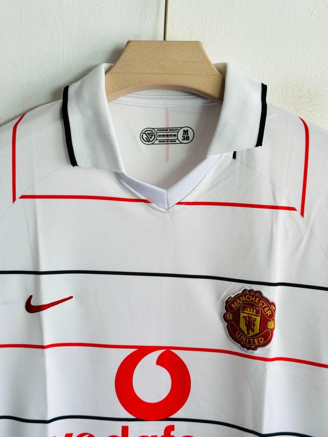 MANCHESTER UNITED 2003-04 THIRD KIT RONALDO POLO EMBROIDERY 3