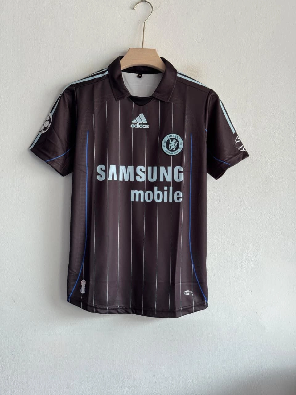 CHELSEA 2006-07 THIRD KIT BALLACK POLO EMBROIDERY PREMIUM