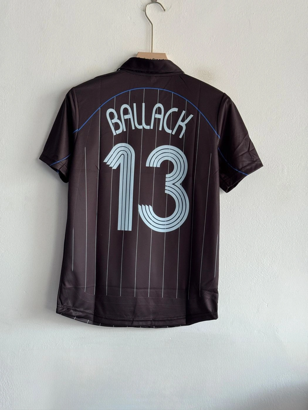 CHELSEA 2006-07 THIRD KIT BALLACK POLO EMBROIDERY PREMIUM 2