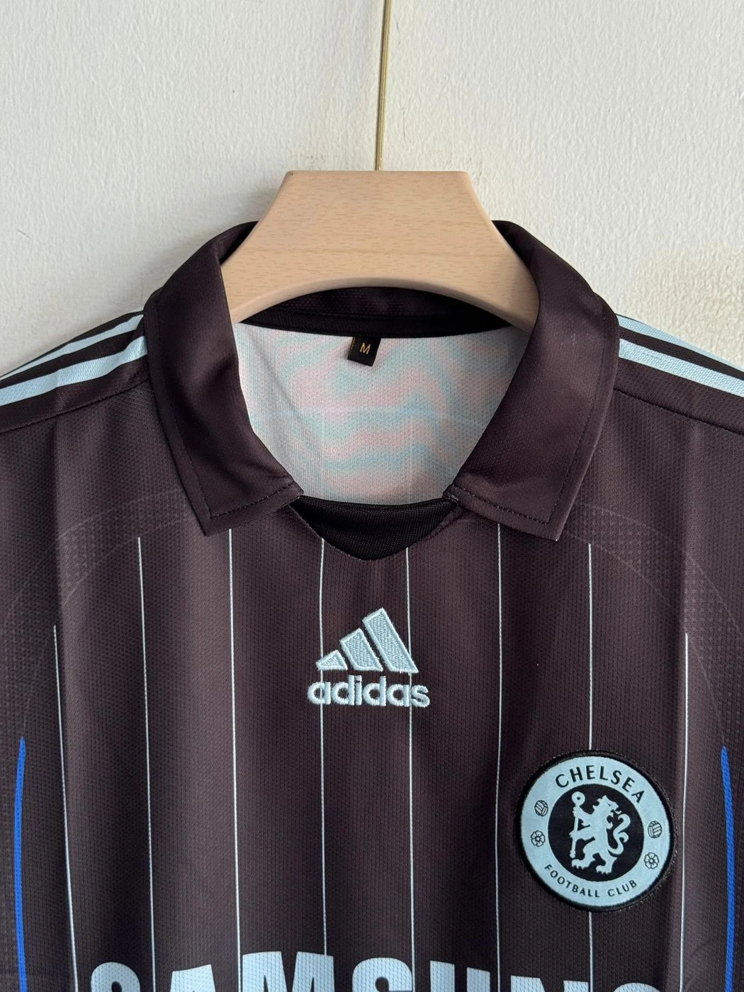 CHELSEA 2006-07 THIRD KIT BALLACK POLO EMBROIDERY PREMIUM 3