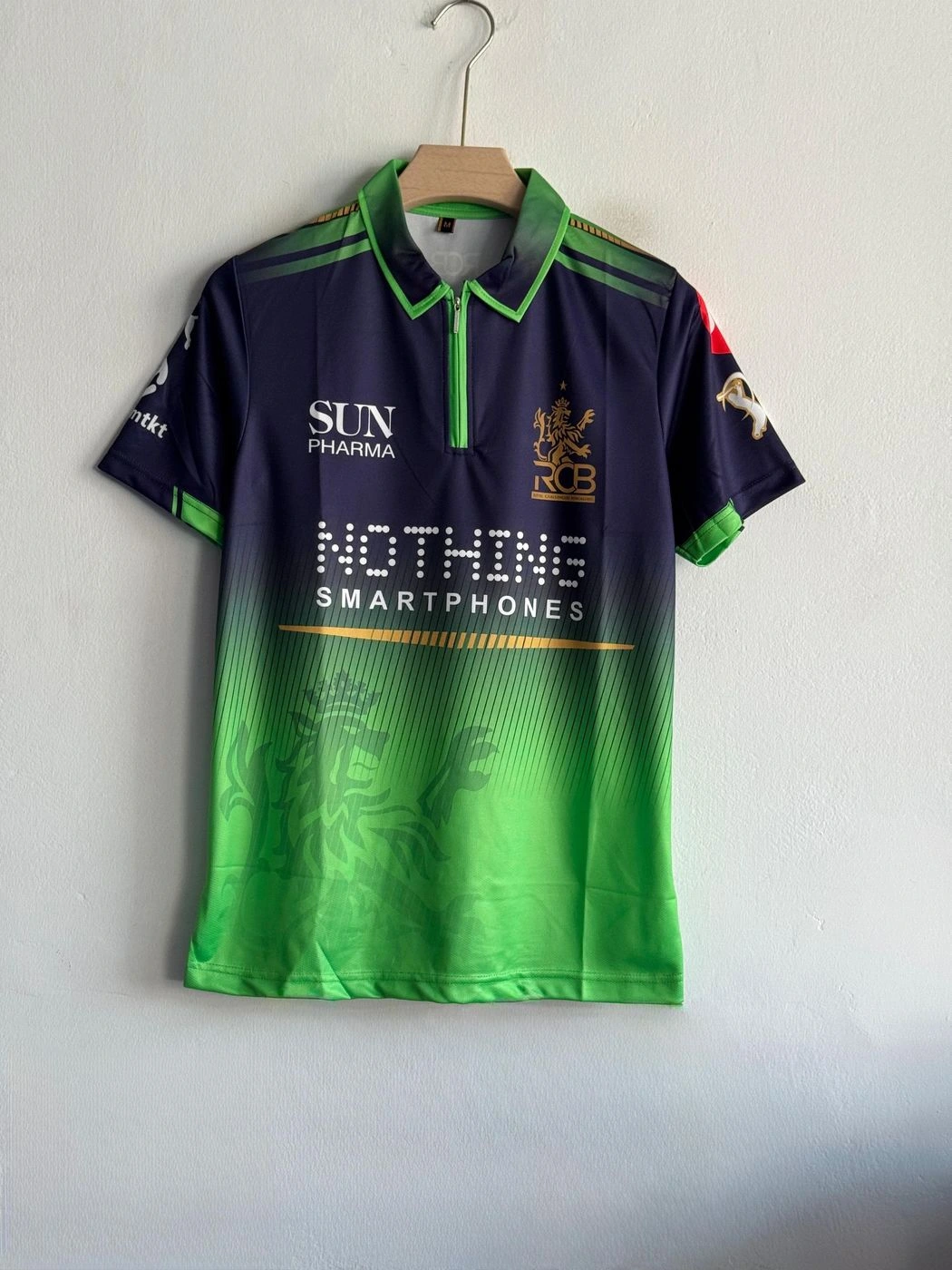 RCB 2026 GREEN KIT VIRAT POLO PREMIUM