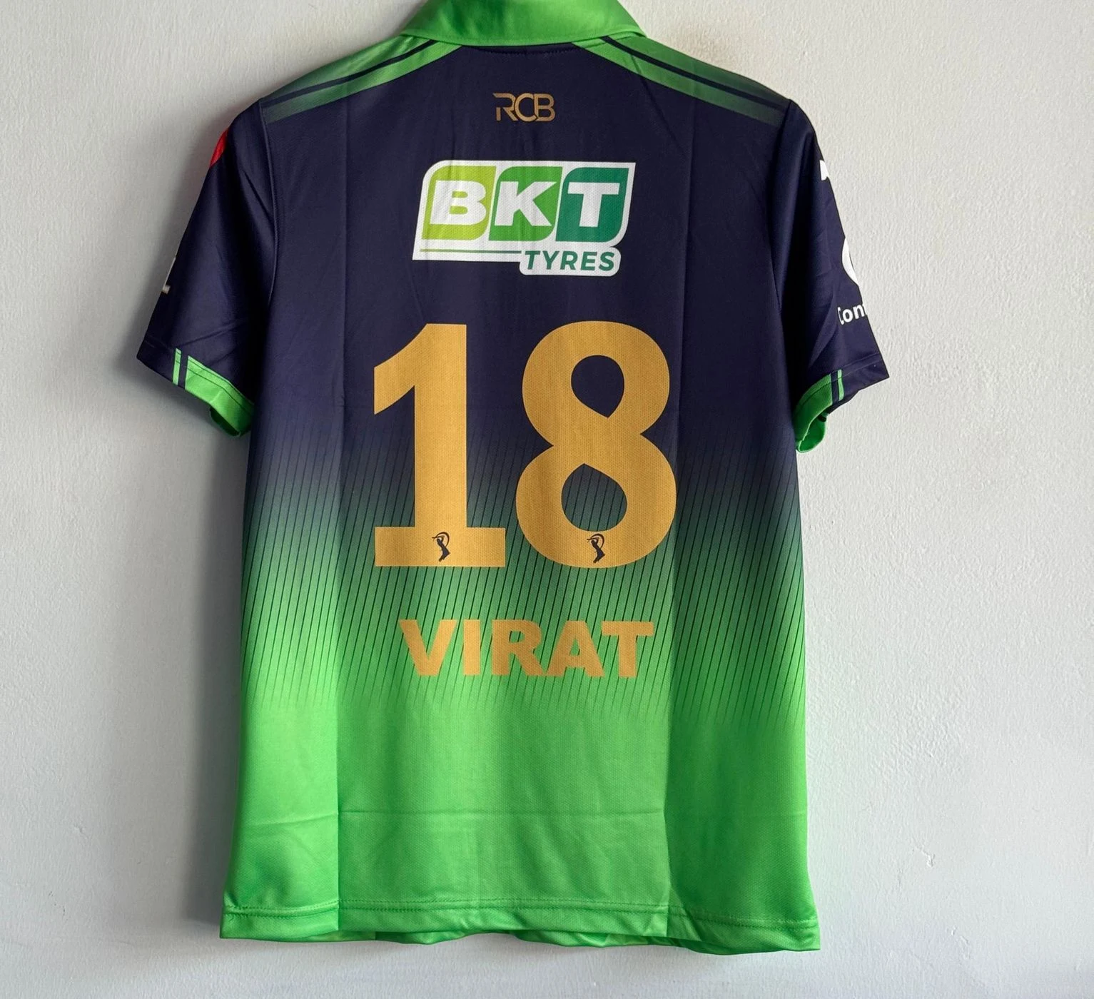 RCB 2026 GREEN KIT VIRAT POLO PREMIUM 2