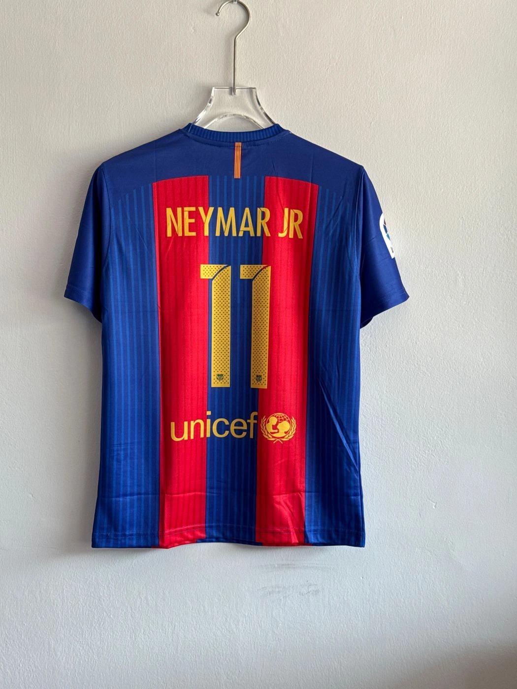 BARCELONA 2016-17 HOME KIT NEYMER EMBROIDERY