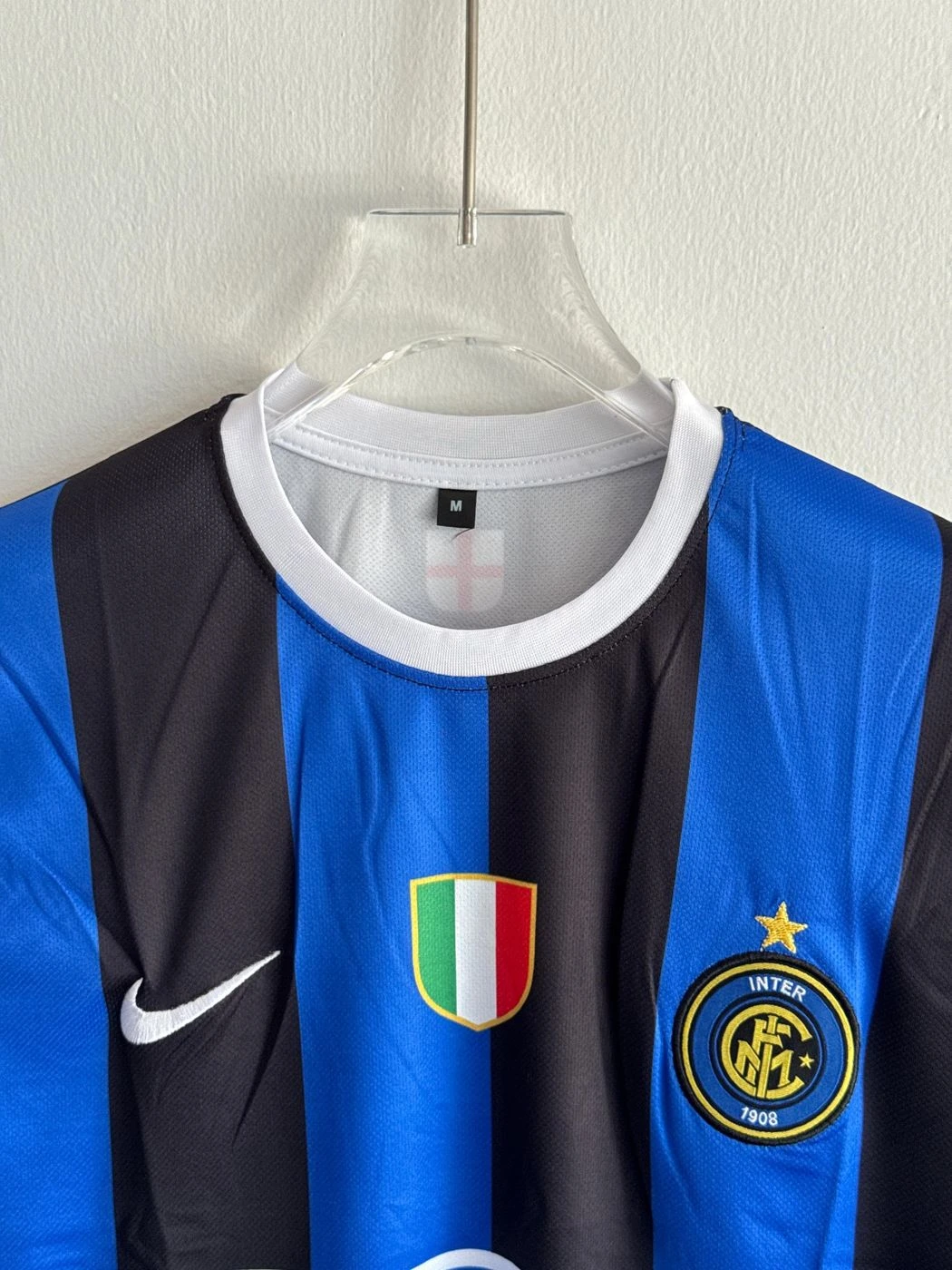 INTERMILAN 2009-10 HOME KIT FIGO EMBROIDERY