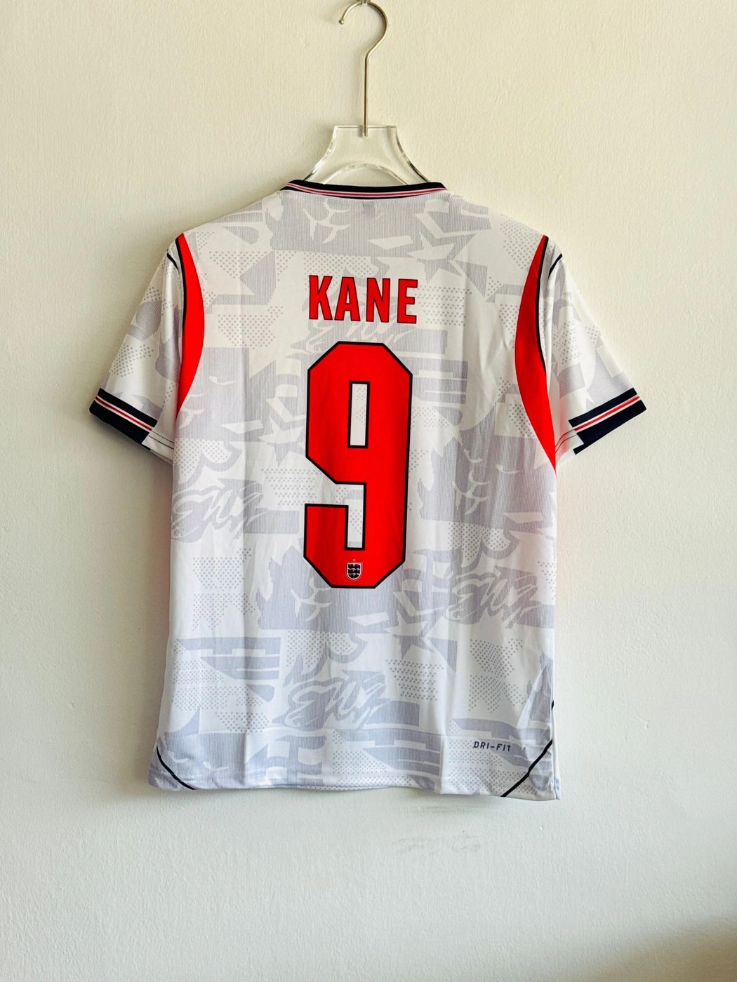 ENGLAND 2026 HOME KIT KANE EMBROIDERY