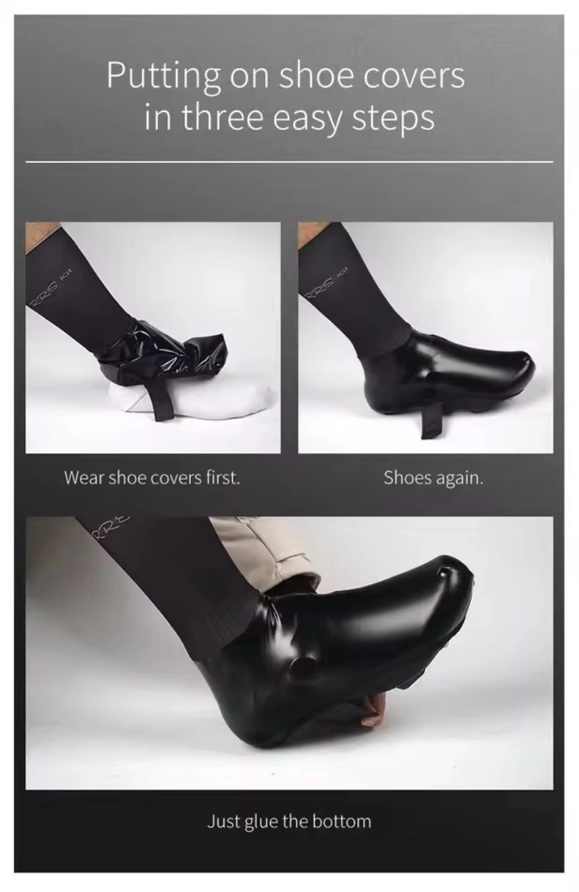 Waterproof & Windproof Cycling Shoe Covers 6