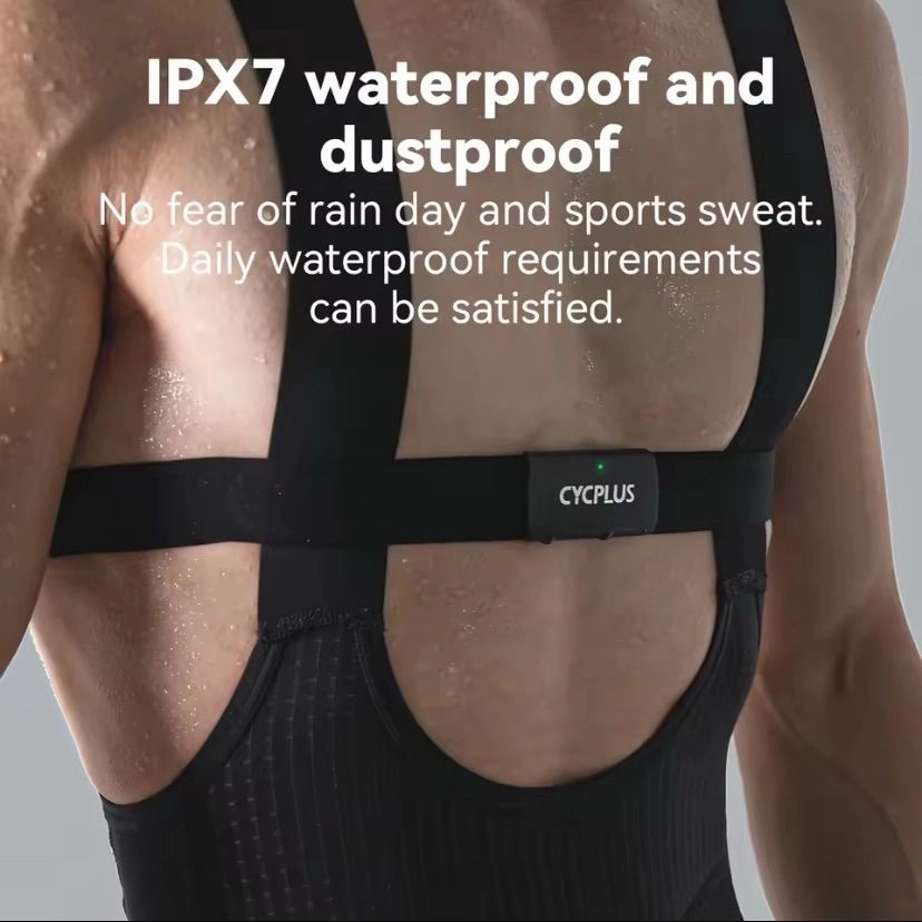 CYCPLUS H2 Heart Rate Monitor – Dual Mode ANT+ & Bluetooth Chest Strap 5