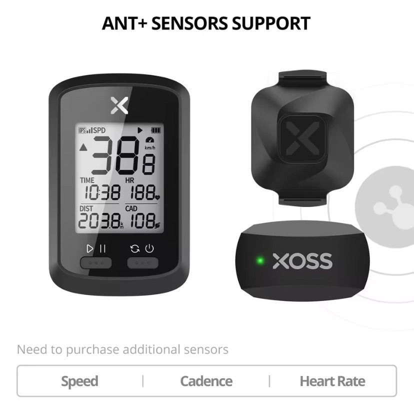 XOSS G+ GPS Bike Computer