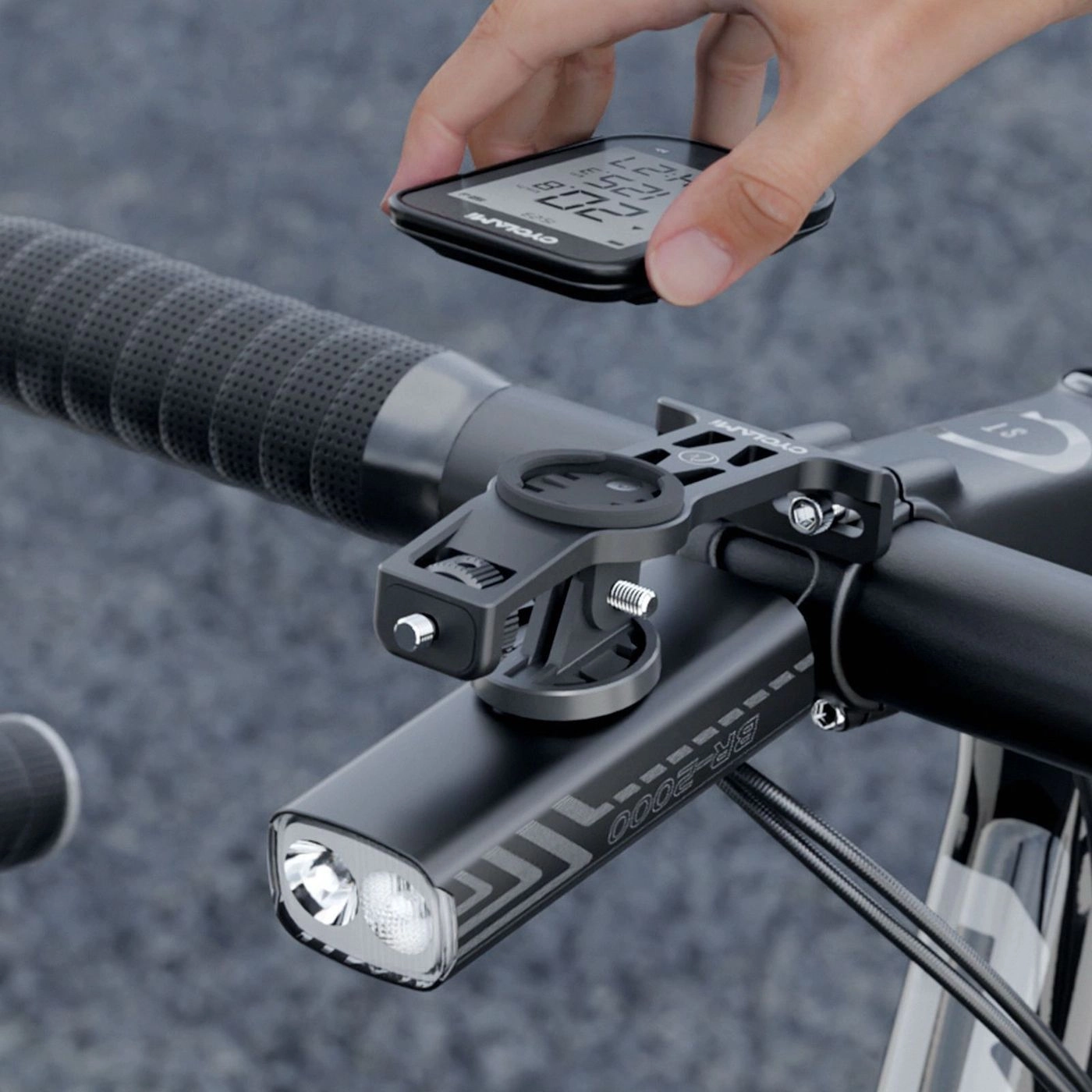 Stem mount with insta 360 mount