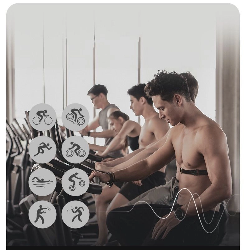 XOSS X2 Wireless Chest Strap Heart Rate Monitor 5