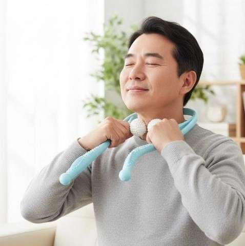 Portable Neck & Shoulder Massager for Back & Q Waist Relief