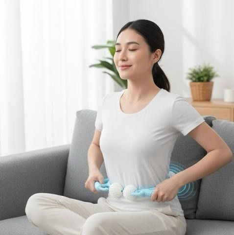 Portable Neck & Shoulder Massager for Back & Q Waist Relief