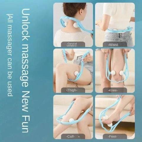 Portable Neck & Shoulder Massager for Back & Q Waist Relief