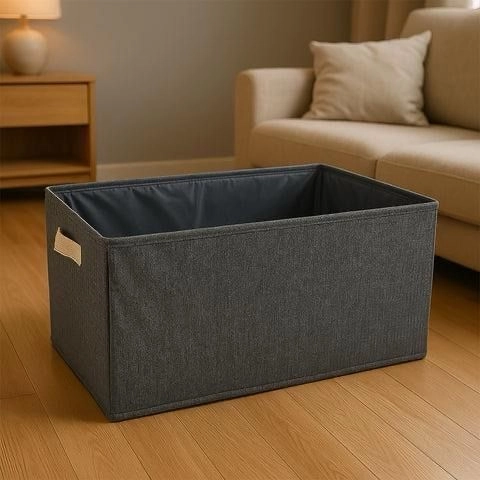 Foldable Cloth Storage Box With Handles