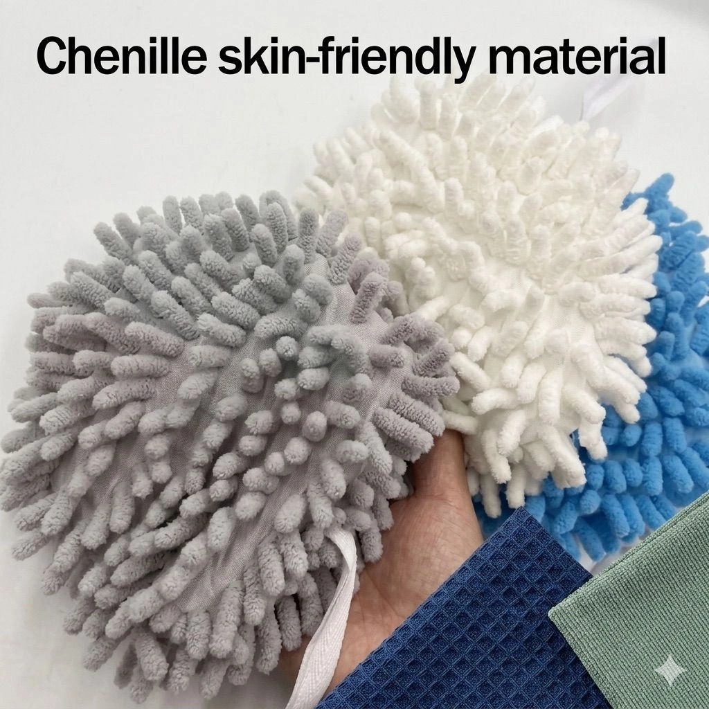 Super Soft Hanging Hand Towel Microfiber ( pack of 2 )