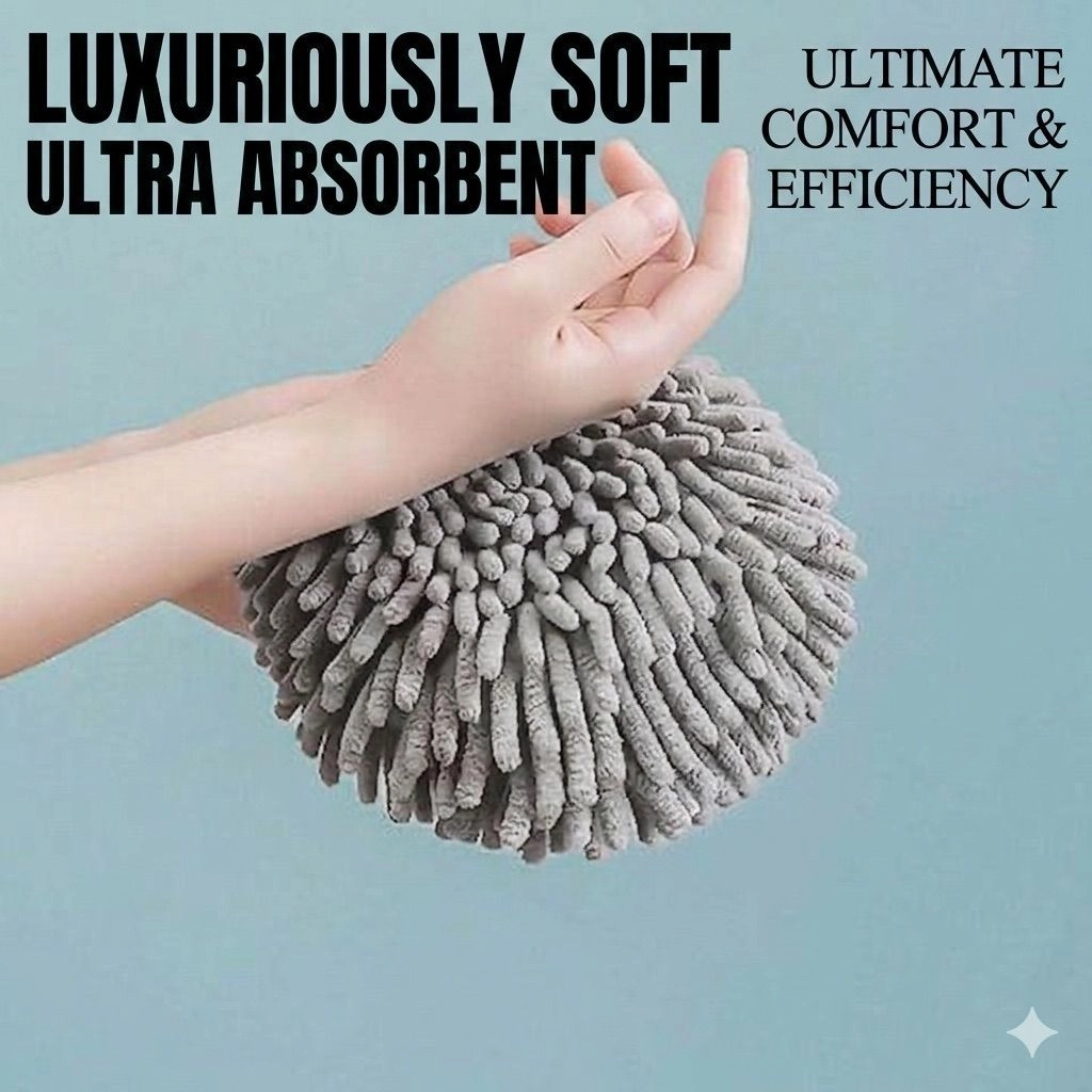 Super Soft Hanging Hand Towel Microfiber ( pack of 2 )