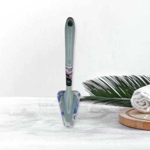 Triangular Sponge Brush - Long Handle Multipurpose Kitchen & Bathroom Cleaning Tool