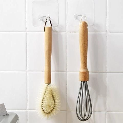 Transparent Multi-Function Wall Storage Hooks (10 pc)