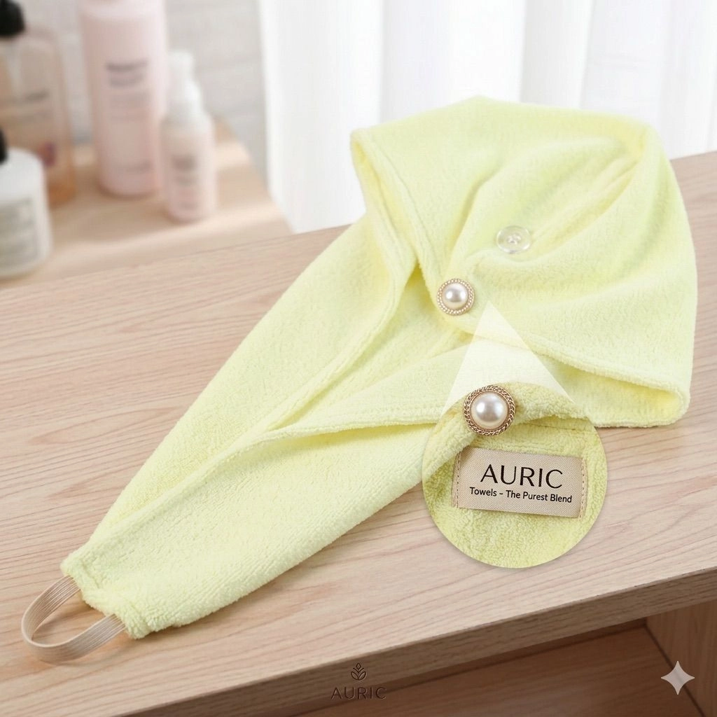Quick Turban Hair-Drying Absorbent Microfiber Towel 1