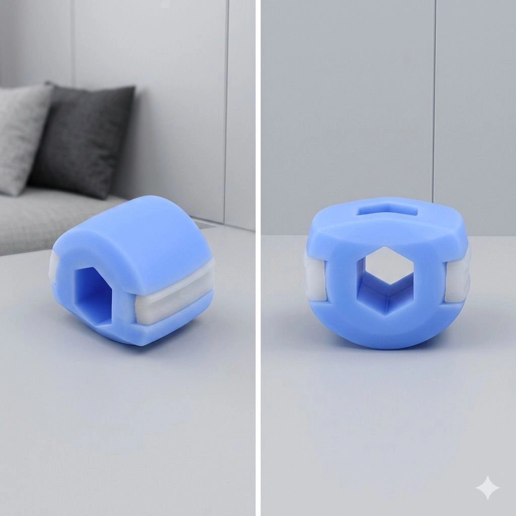 Blue Mouth jawline Exerciser (2Pc) 1