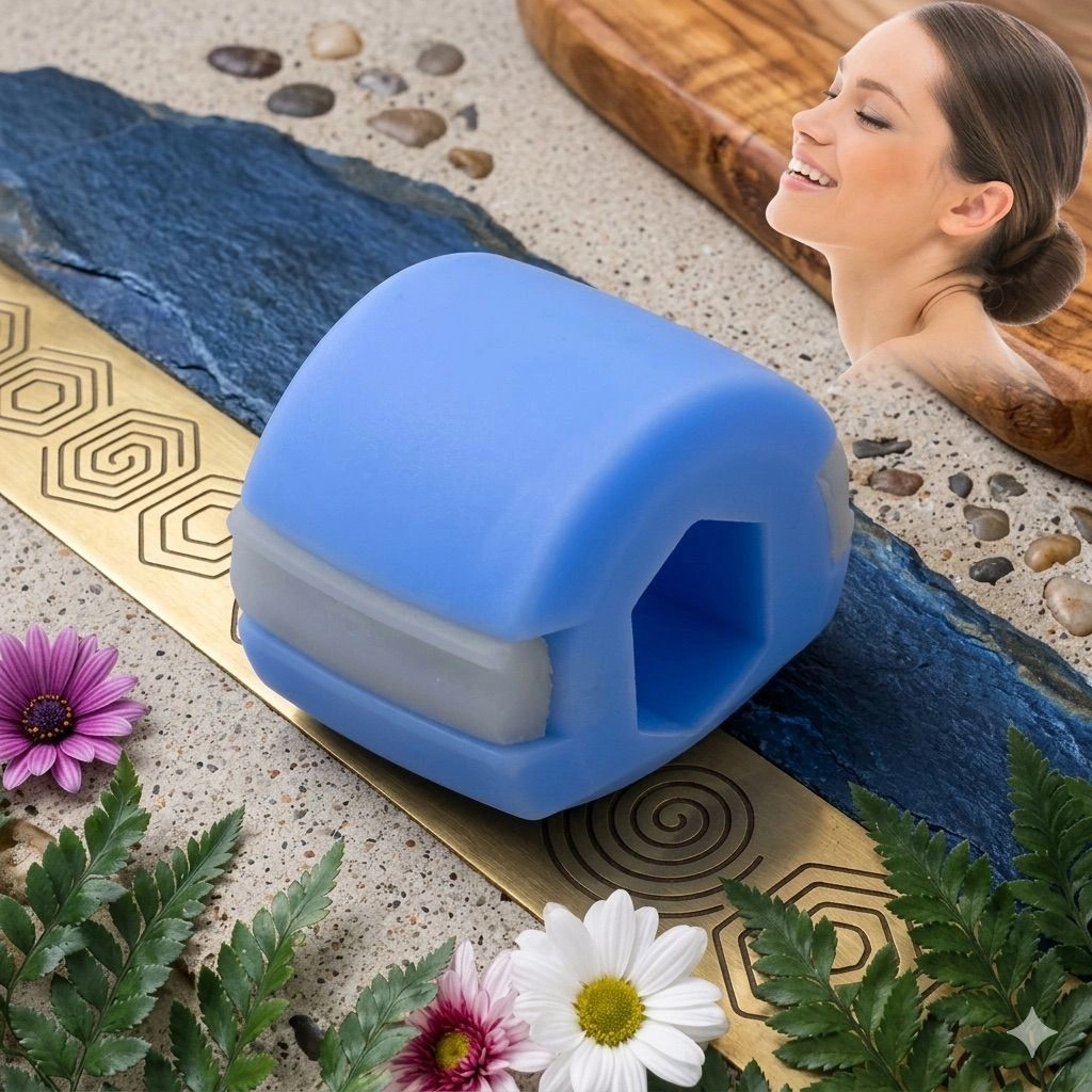 Blue Mouth jawline Exerciser (2Pc) 4