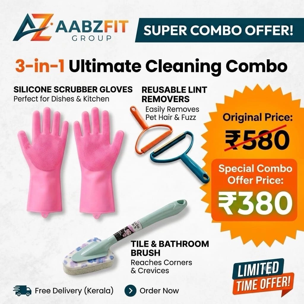 3-in-1 Ultimate Cleaning Combo pack