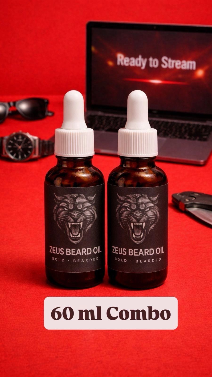 ZEUS BEARD OIL 2x Combo