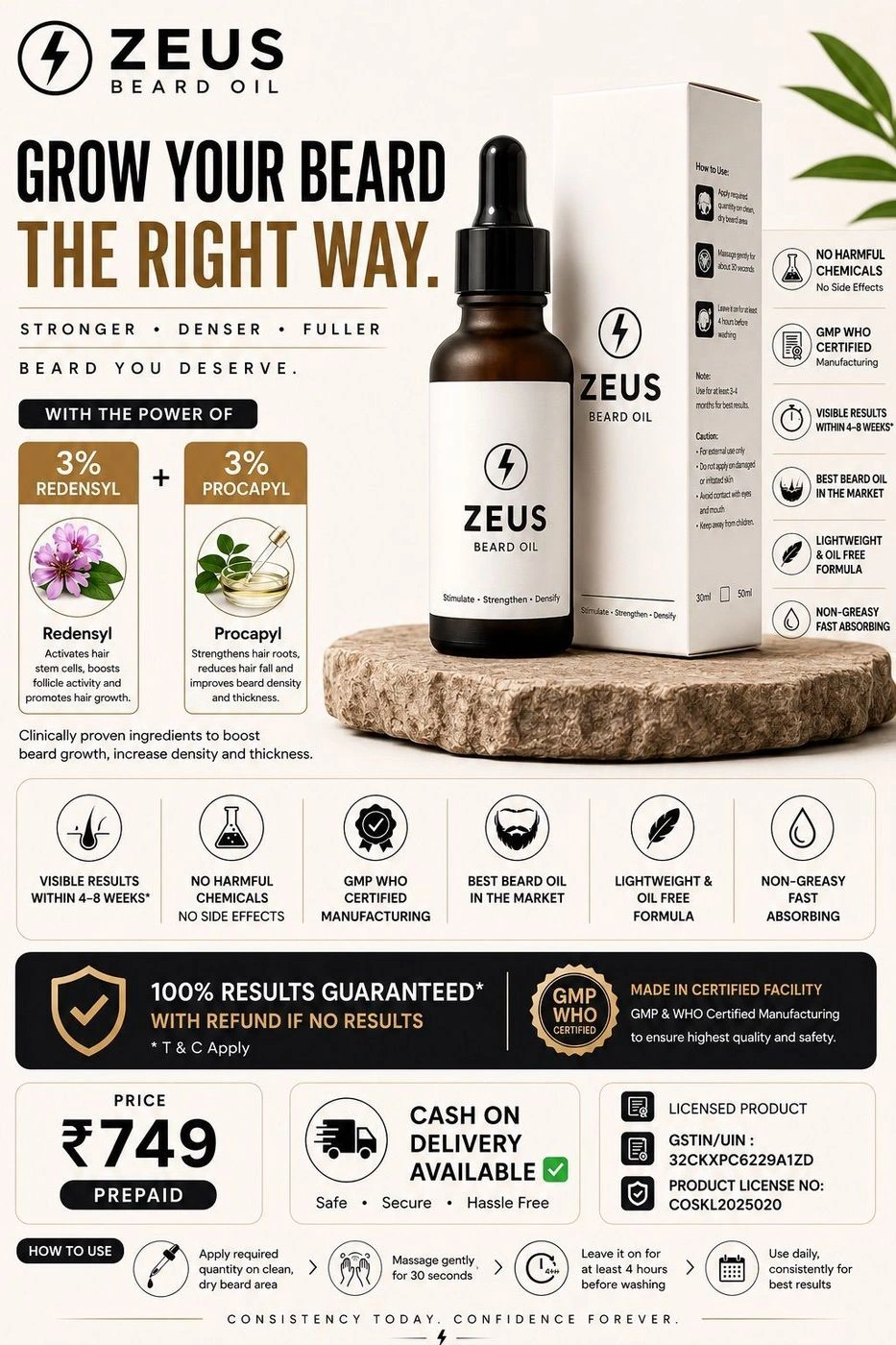 ZEUS BEARD OIL 2