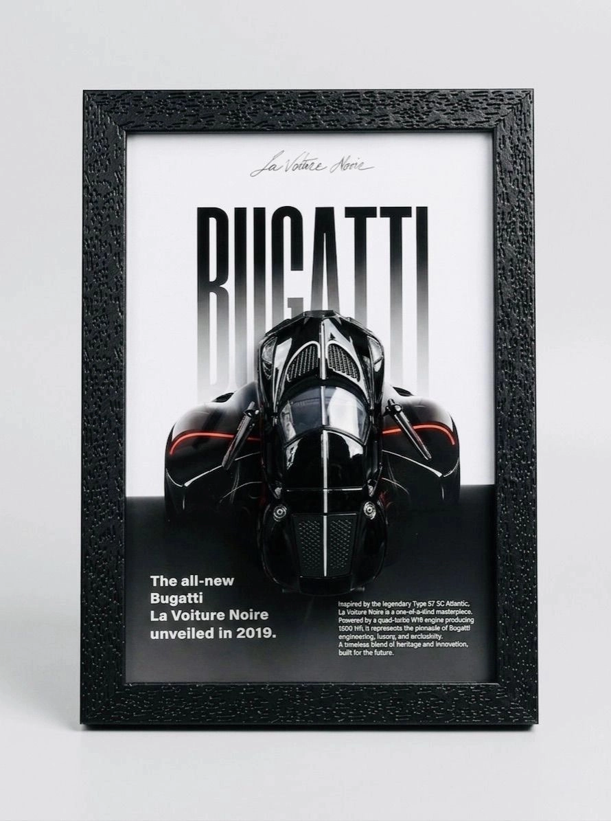 Bugatti La Voiture Noire Frame 🖤