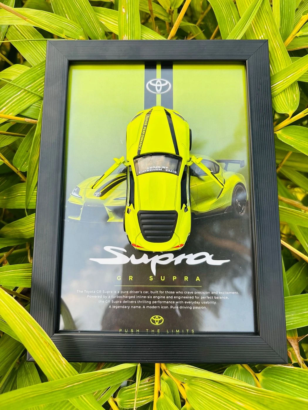 Toyota Supra Frame – Green Edition 💚 2