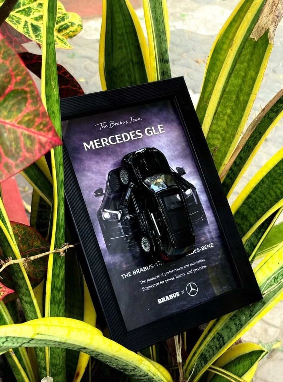 Mercedes GLE Brabus Frame – Stealth Black Edition 🖤